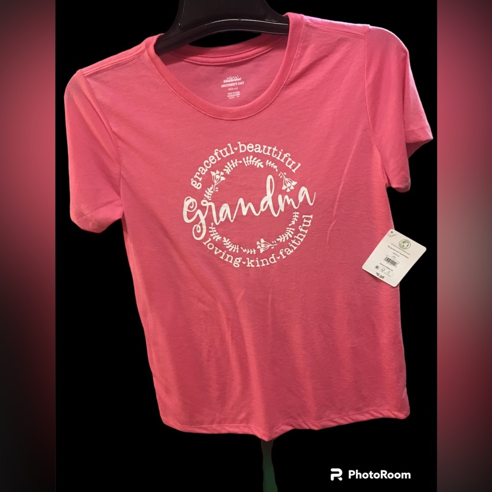 Grandma Medium T-Shirt (8-10) Graceful,Beautiful,Loving,Kind,Faithful